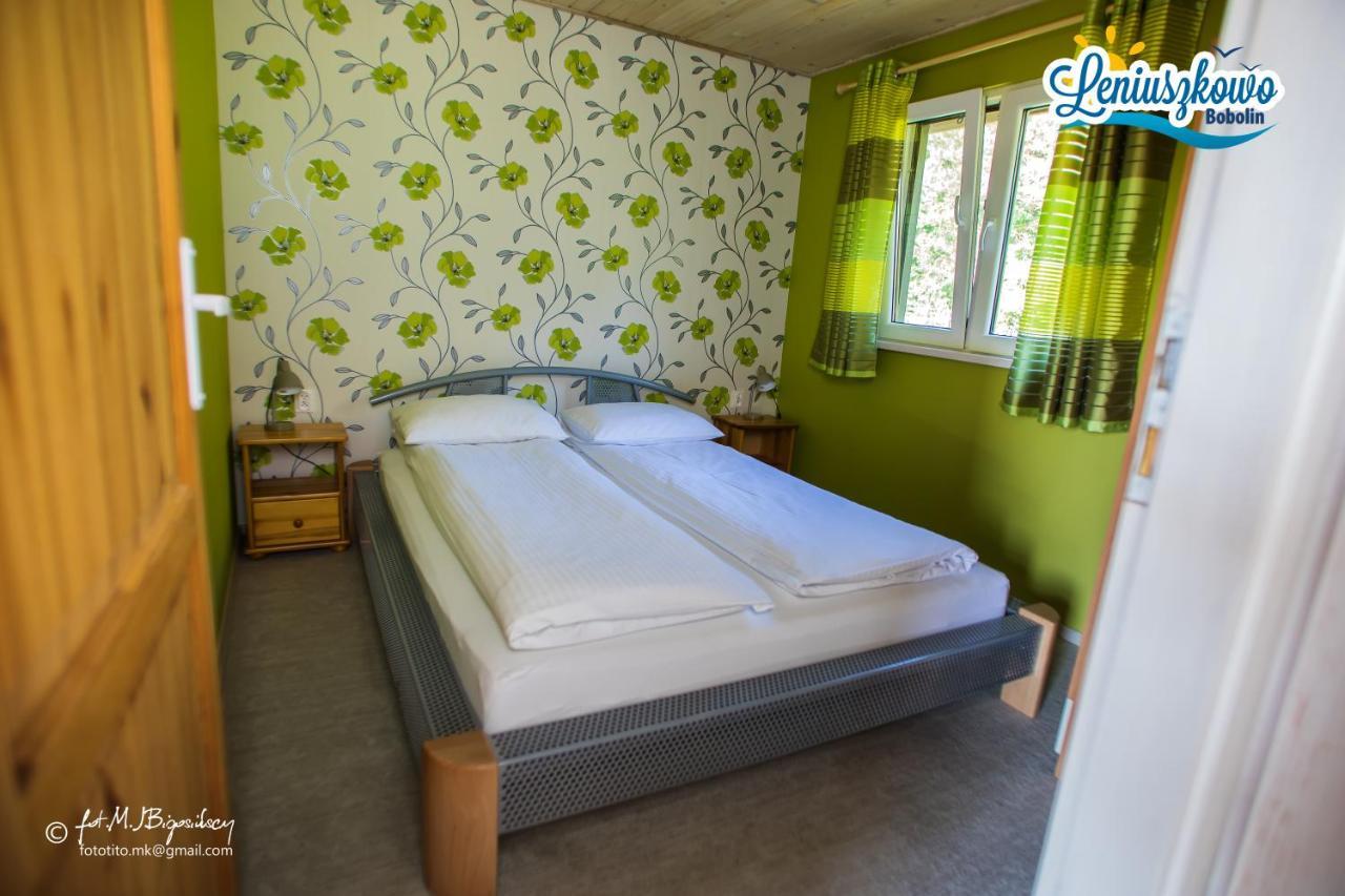 Domki Letniskowe Leniuszkowo Bobolin Extérieur photo